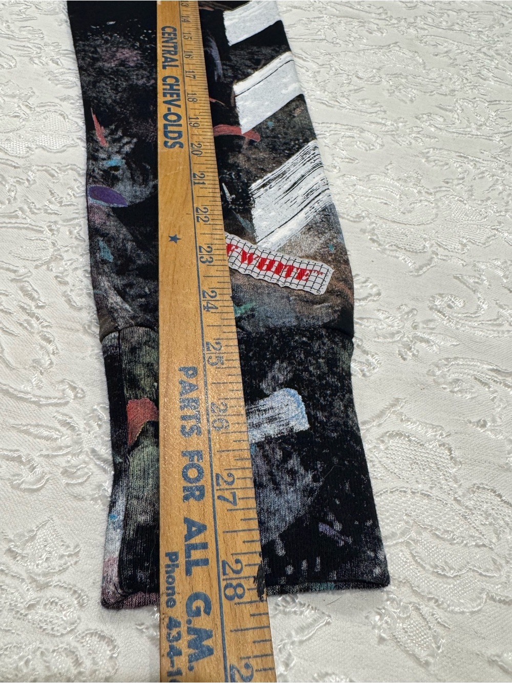 Off-White Galaxy Brushed Arrows Long Sleeve Tee FW17 Virgil Abloh S - Picture 7 of 14